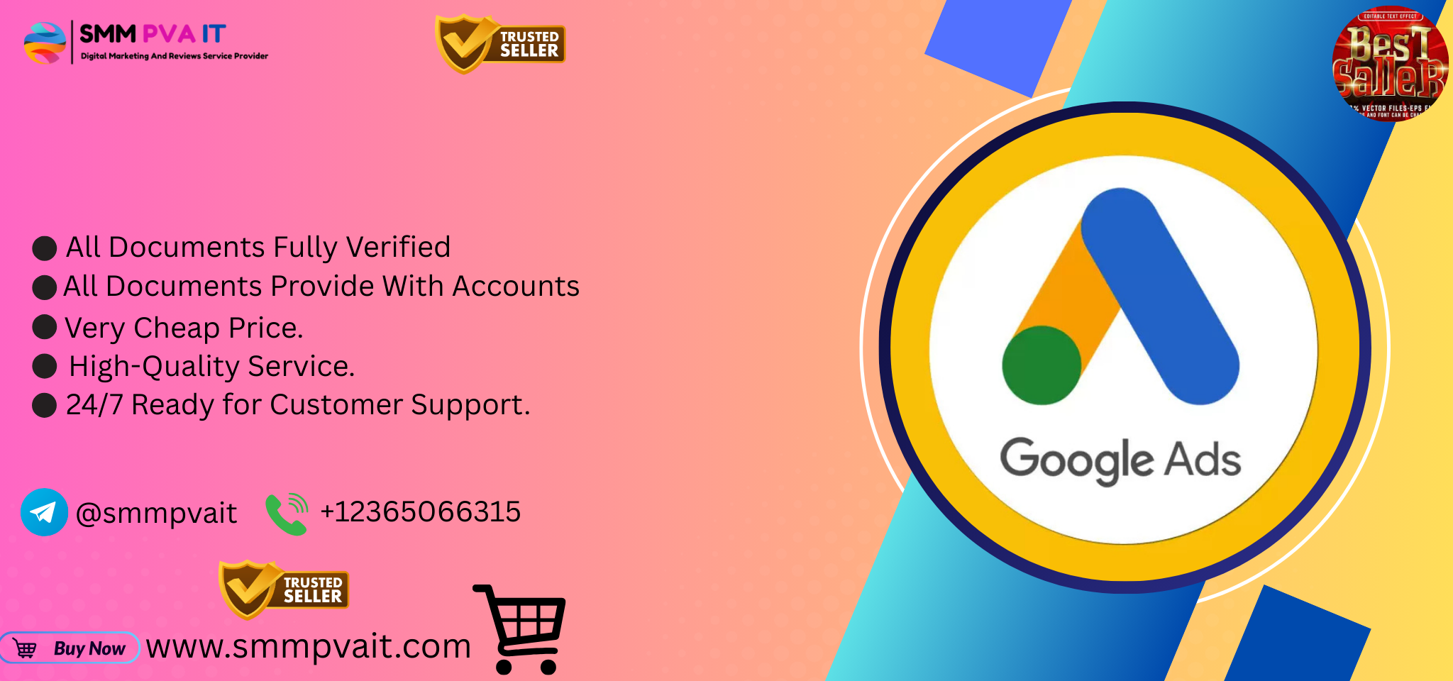 Buy Google Ads Accounts
