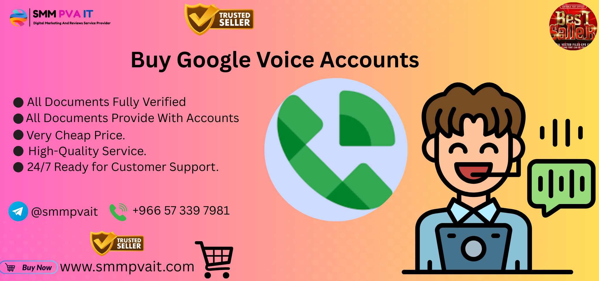 Buy Google Voice Accounts