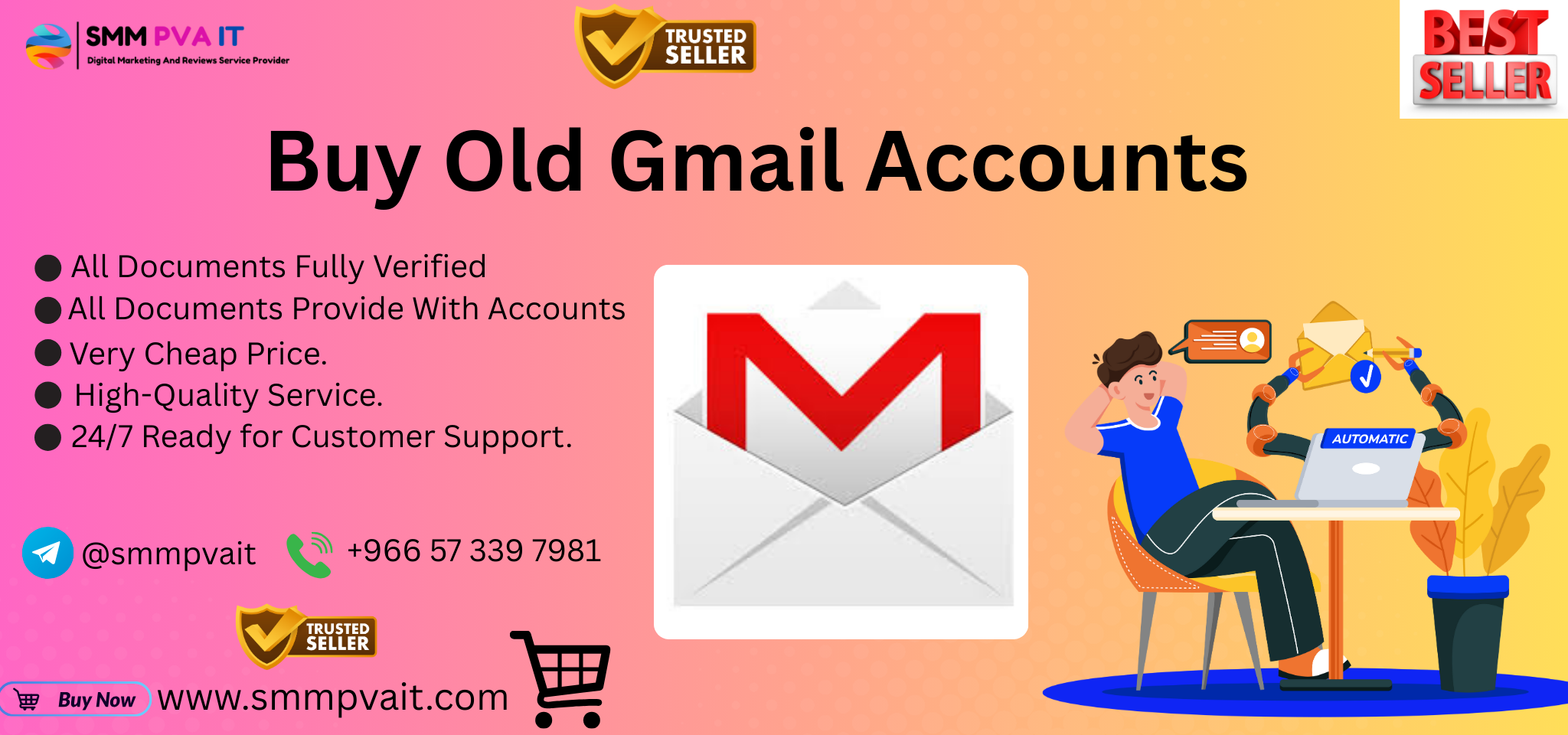 Buy Old Gmail Accounts