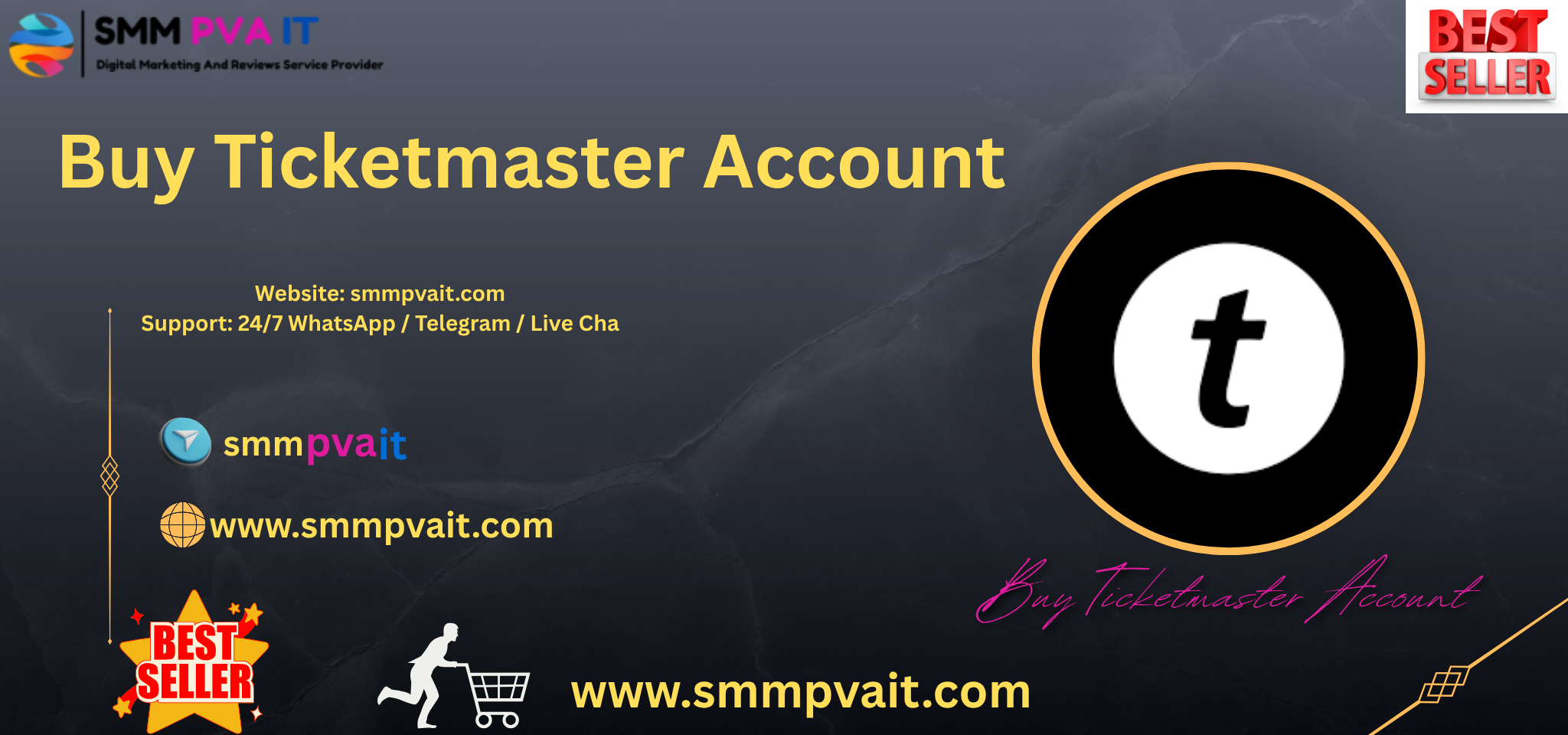 Buy Ticketmaster Account