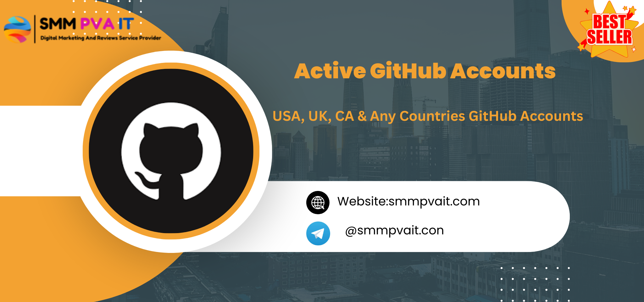 Buy GitHub active account