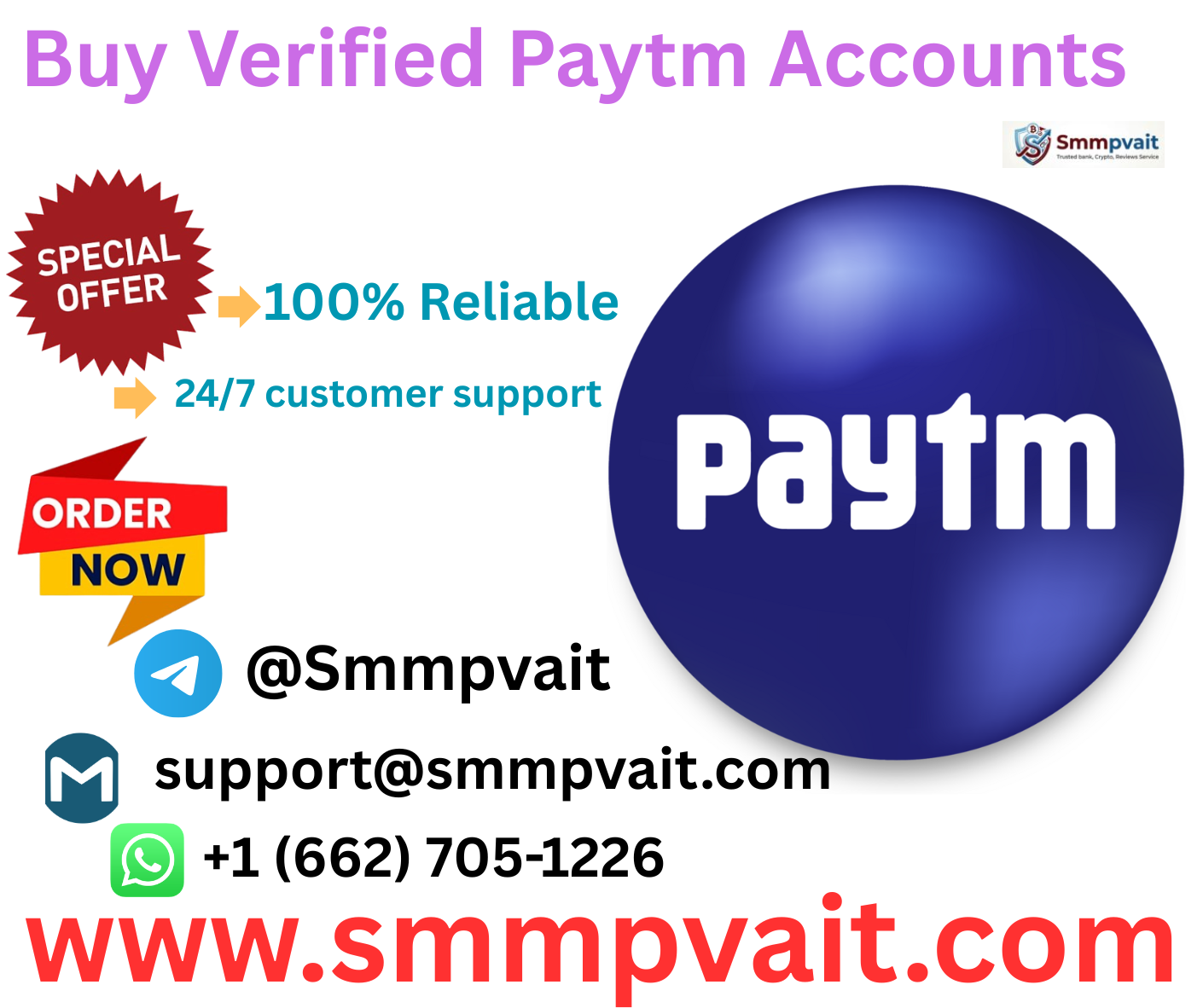 Buy Verified Paytm Accounts
